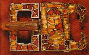 Ostrogothic belt buckle